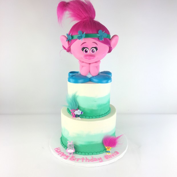 Princess Poppy Cake — Rach Makes Cakes - 620 x 620 jpeg 41kB